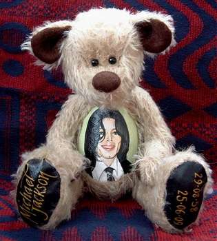 A Michael Jackson Tribute Bear