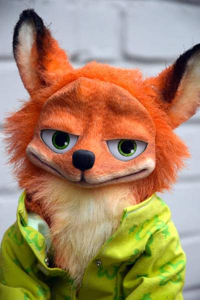 Nick Wilde the Fox from Zootopia By Asel Rin - Bear Pile