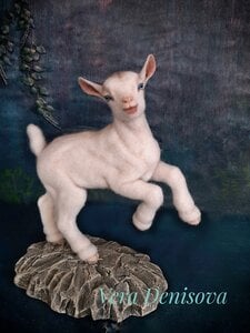 Sculpture of a goat