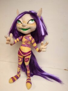 Fry Ly custom doll from Rayman Legends