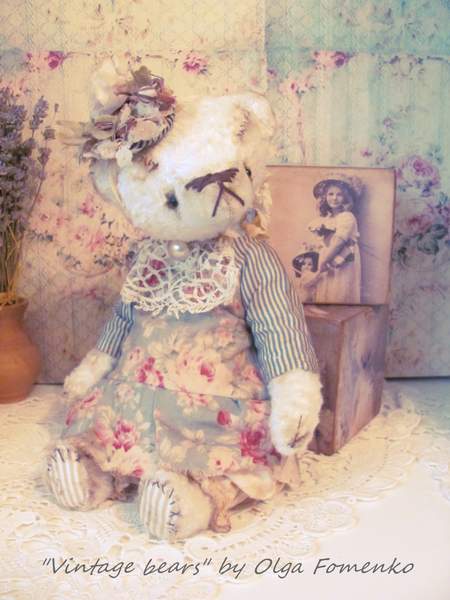 Teddy Bear madam Coco by Fomenko Olga - Bear Pile