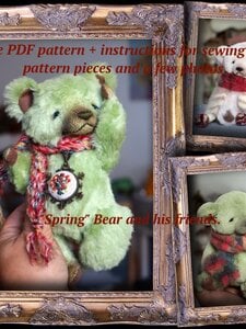 NEW  One PDF pattern + Instructions for sewin