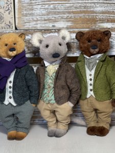 Tailcoat pattern for bear, toy